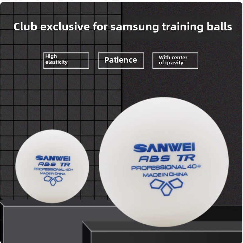 Table Tennis Game Pc - 50個、100個入り サンウェイ新素材 プラスチック製卓球ボール ピンポンラケットボール ABS樹脂製 40個以上