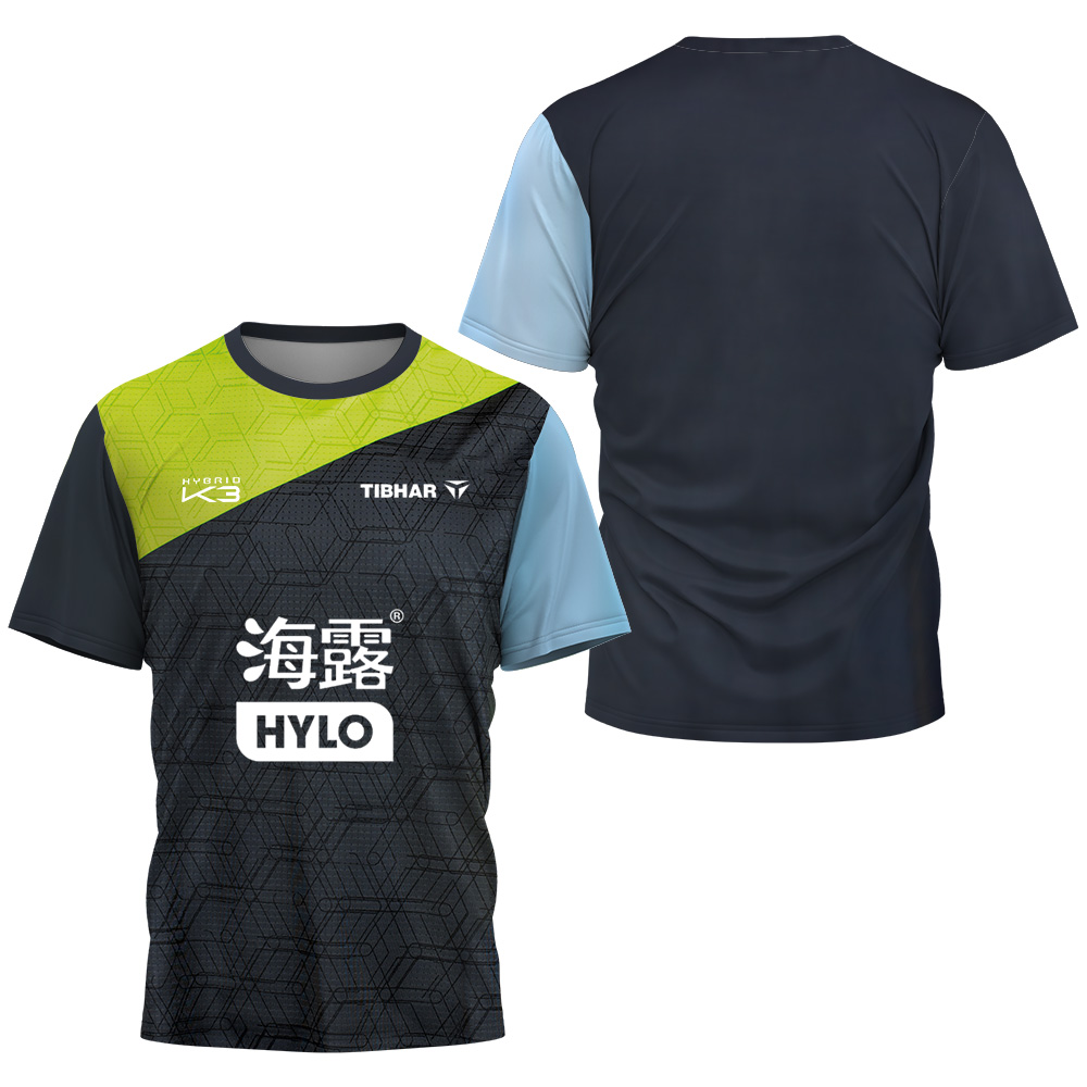 Table Tennis Shorts - NEW Felix Lebrun スポーツ速乾性通気性メンズTシャツ テーブルテニスジャージ アウトドアトレーニング半袖トップ