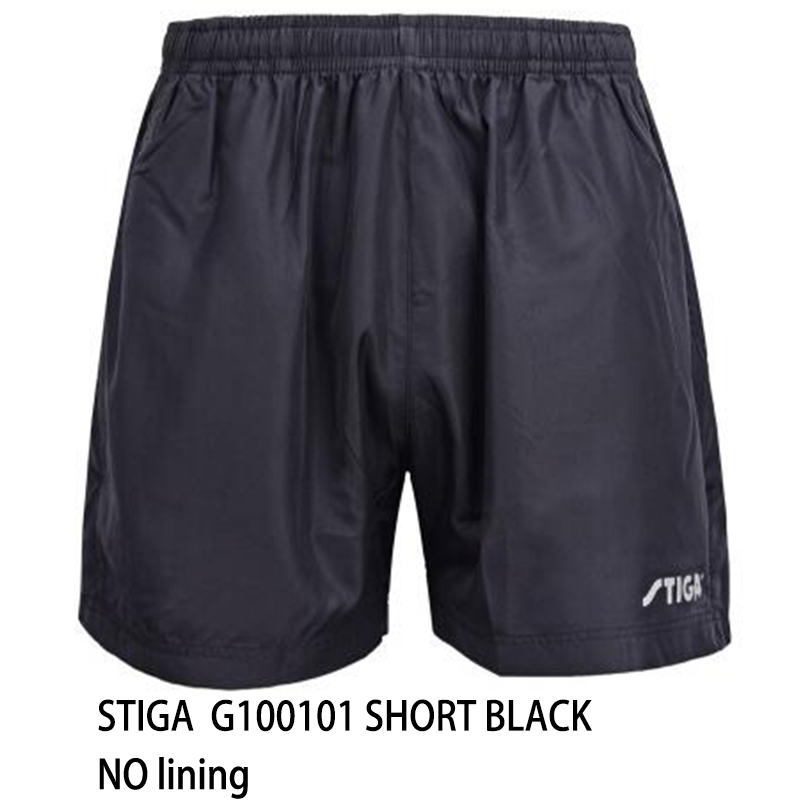 Table Tennis Shorts - オリジナル卓球ショーツ スティガ卓球ラケット用 プロフェッショナルトランクス G100101 STIGA ショーツ