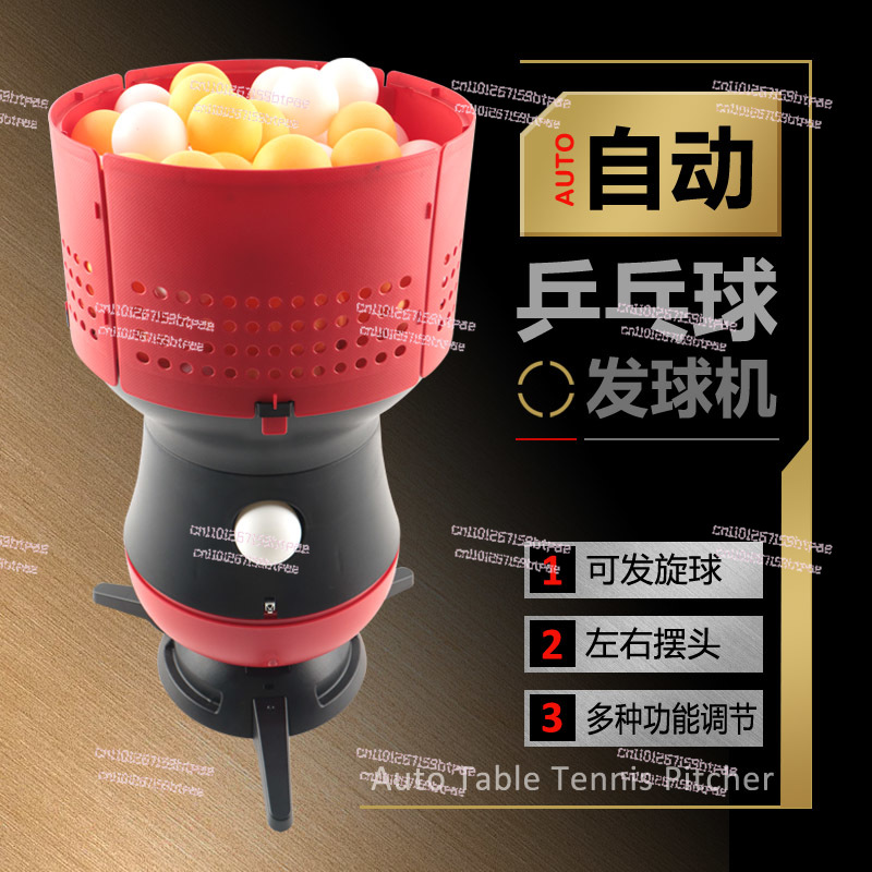 Robot Ball Machine - 自動卓球ロボット、家庭用プロトレーニング用リモコン付きポータブルピンポンボールマシン