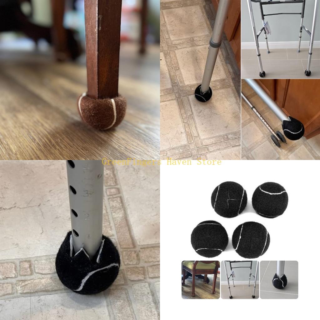 Table Tennis Reference - F68D 4 個テニスボール椅子テーブル脚床保護パッド滑り止めテーブル脚スリーブ