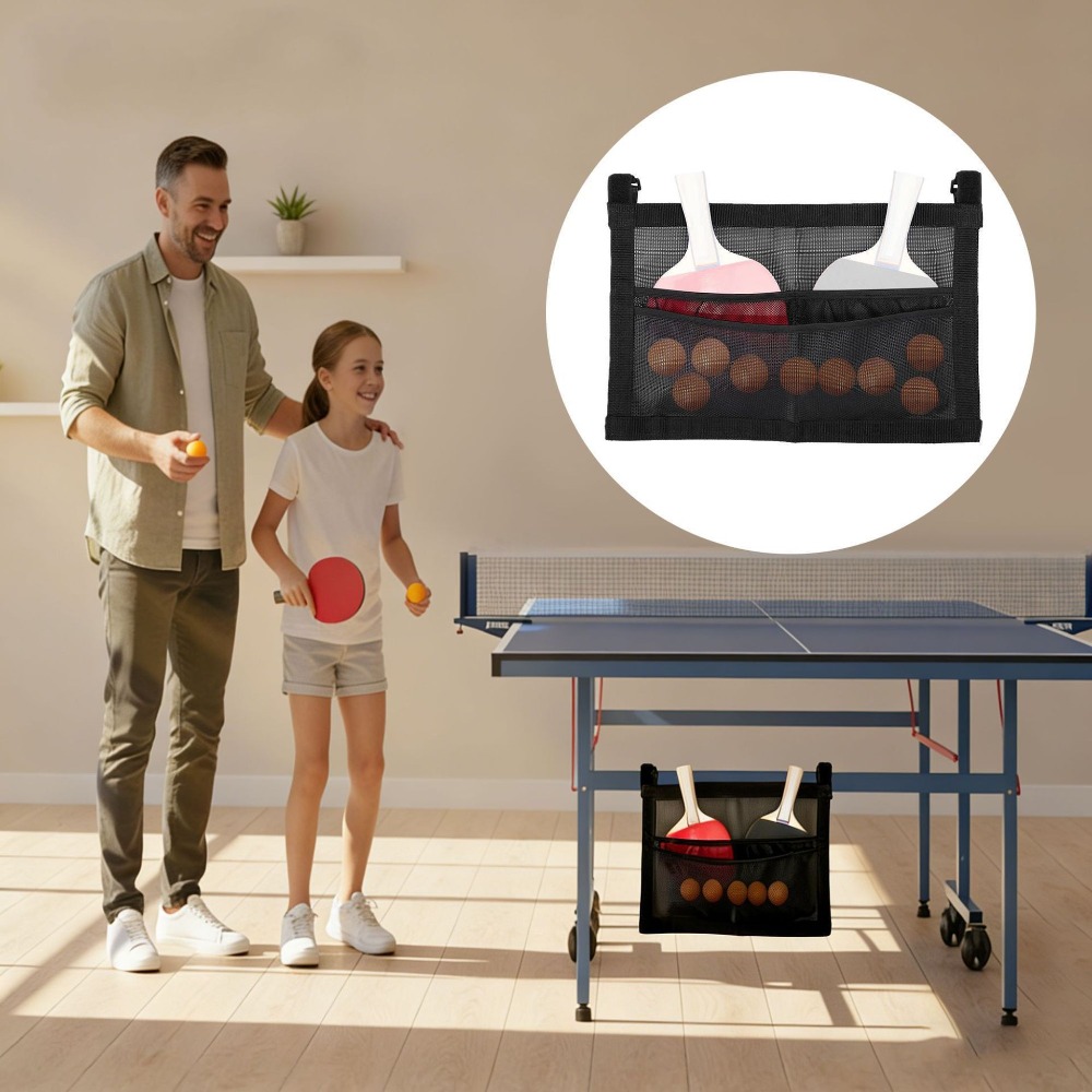 Table Tennis Hong Kong - 卓球スポーツ用品収納バッグ、卓球ラケット収納バッグ、吊り下げ式収納バッグ、メッシュバッグ