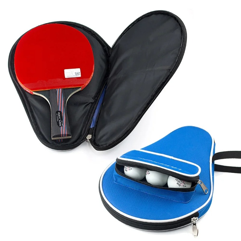 ポータブル卓球パドルバッグ衝撃吸収ピンポンラケット保護カバー - Table Tennis Bat のレビューと価格