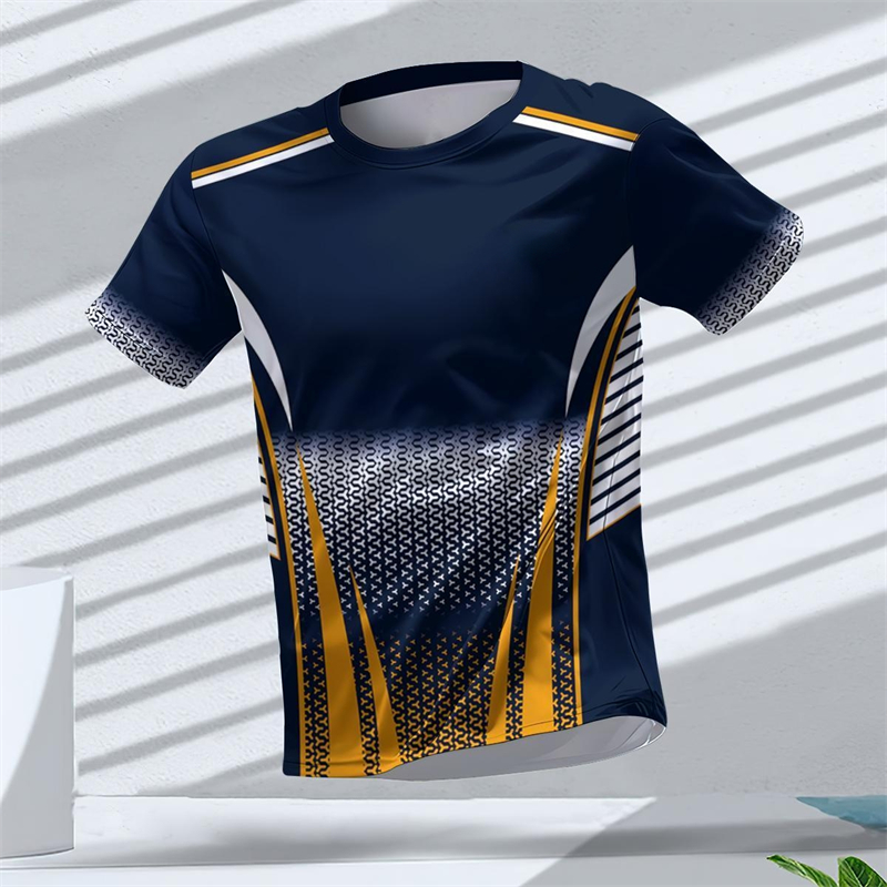 幾何学グラフィック 3D プリントスポーツ Tシャツ夏カジュ - Table Tennis Shorts のレビューと価格