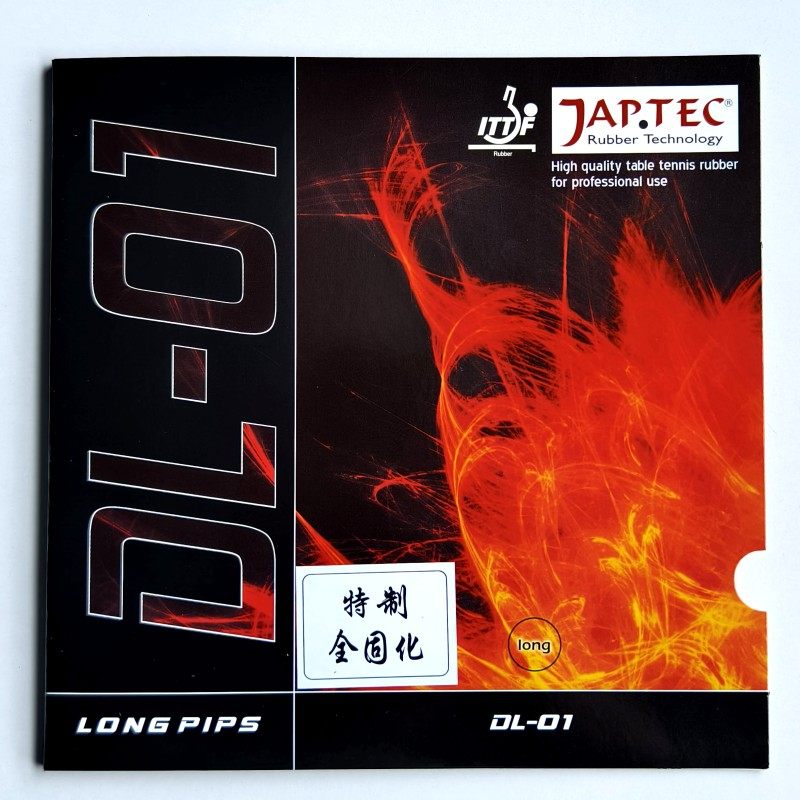 Japtec 卓球ラバー DL-01 完全硬化中ピップ OX - Table Tennis Rubber Anti Spin のレビューと価格