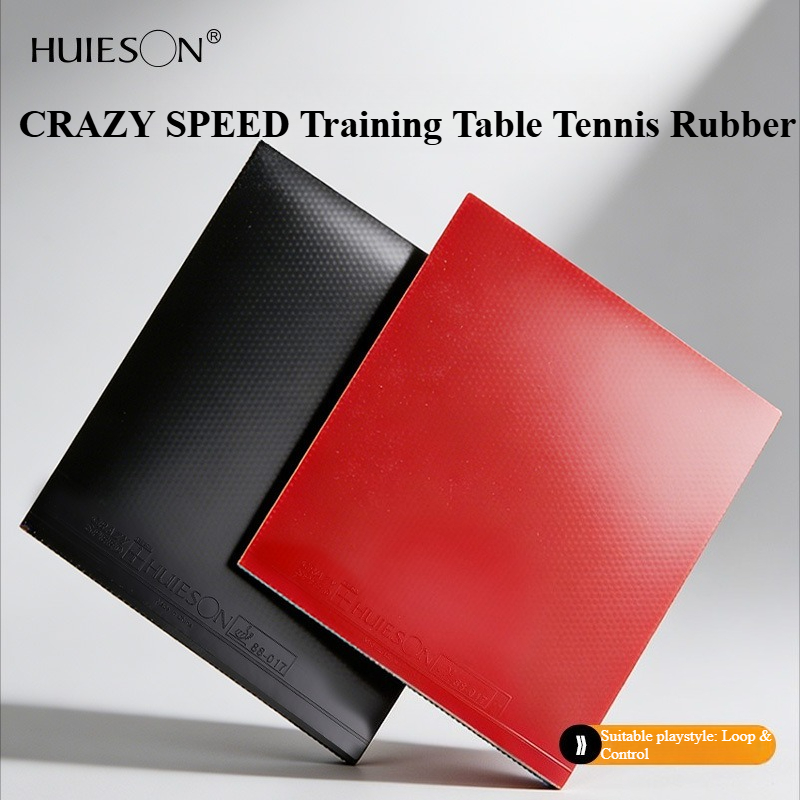 Huieson CRAZY SPEED 卓球ラバーシート ト - Table Tennis Rubber のレビューと価格