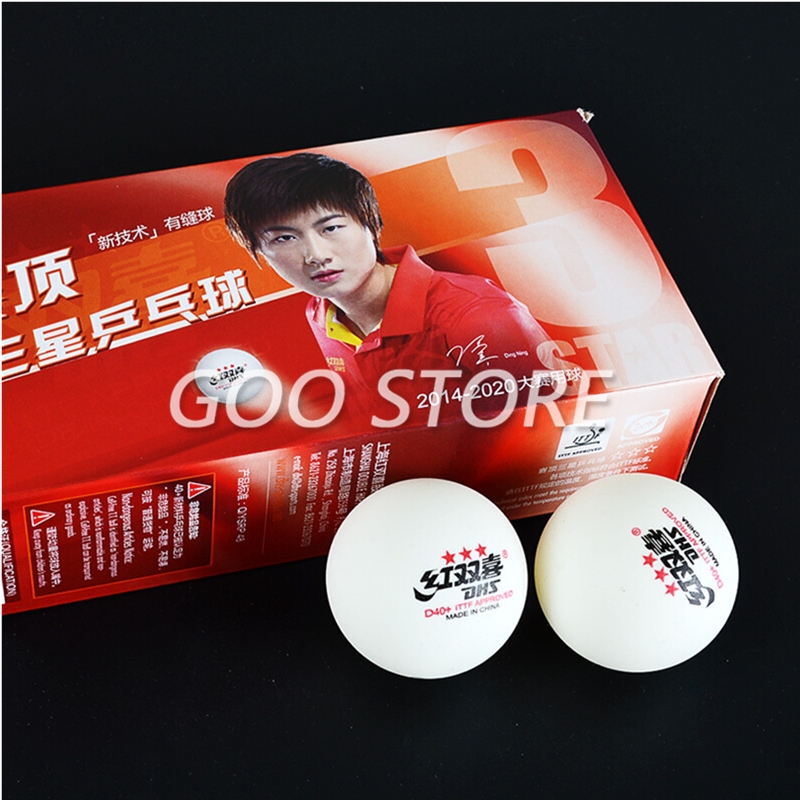 Dhs3つ星d40卓球ボール3つ星新素材シームabsプラスチ - Table Tennis Game Pc のレビューと価格