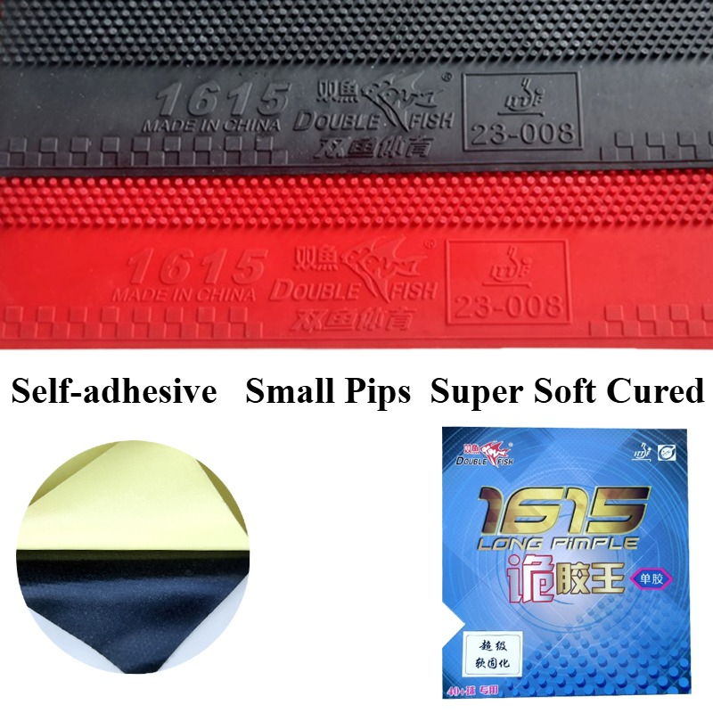 ダブルフィッシュ 1615 スーパーソフト硬化卓球ラバー 自 - Table Tennis Rubber のレビューと価格