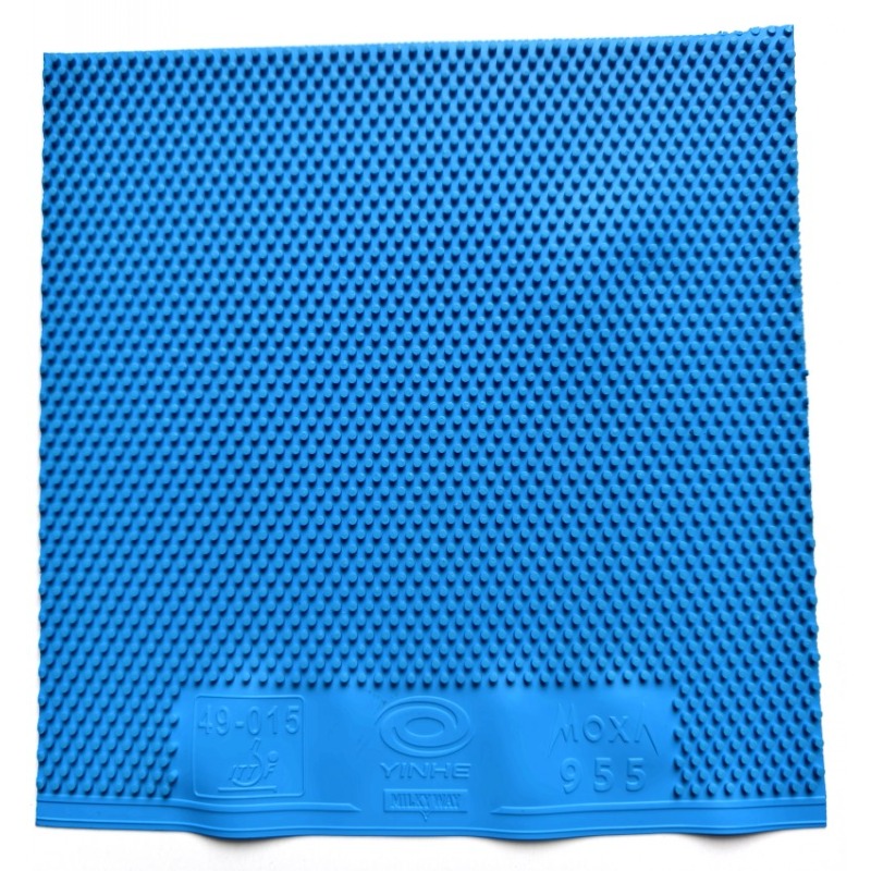 銀河955硬化型卓球ラバー グリーンブルー ロングピンプル  - Table Tennis Rubber Anti Spin のレビューと価格