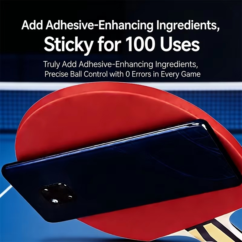 KJM卓球ラケット粘着スプレー、ピンポンパドルラバーグリップ - Table Tennis Bat のレビューと価格
