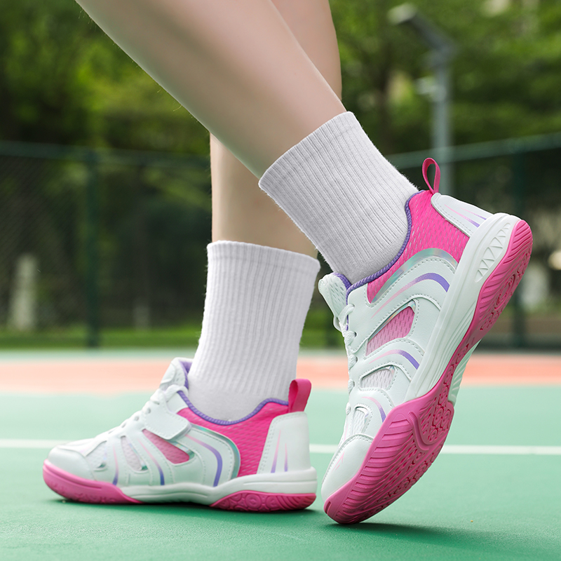 子供用プロフェッショナル卓球シューズ、男の子と女の子向け、メ - Table Tennis Volleyball のレビューと価格