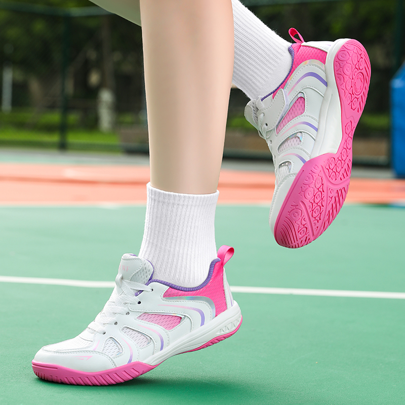 子供用プロフェッショナル卓球シューズ、男の子と女の子向け、メ - Table Tennis Volleyball のレビューと価格