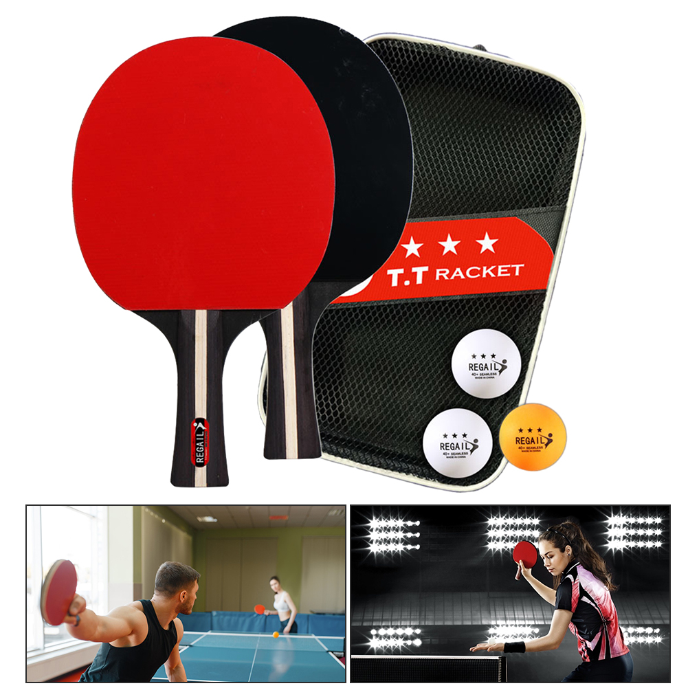 卓球ラケット,バッグ付き,ピンポンラケット,2ラケット,3ボ - Table Tennis Game Pc のレビューと価格