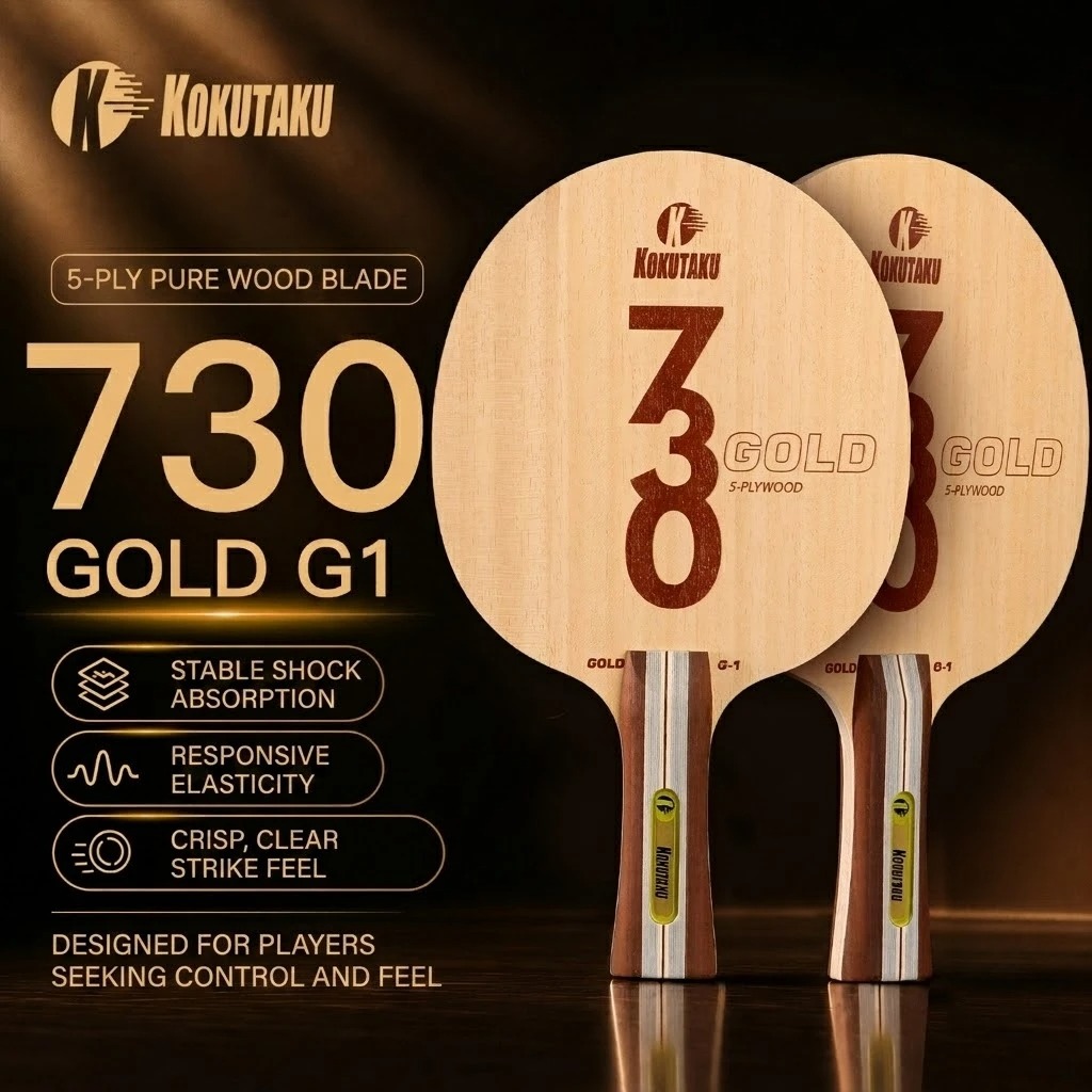 コクタク卓球ブレードFL 730 G1 5層木材/G2 5層 - Table Tennis Rubber のレビューと価格