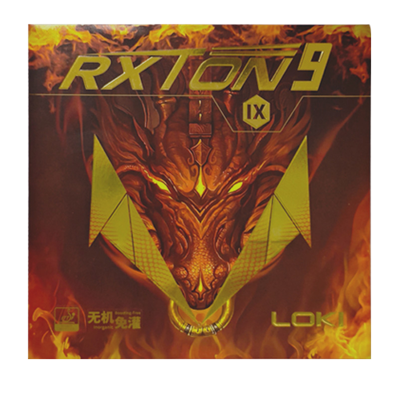 LOKI RXTON 9 テーブルテニスラバー マーケットバ - Table Tennis Rubber のレビューと価格