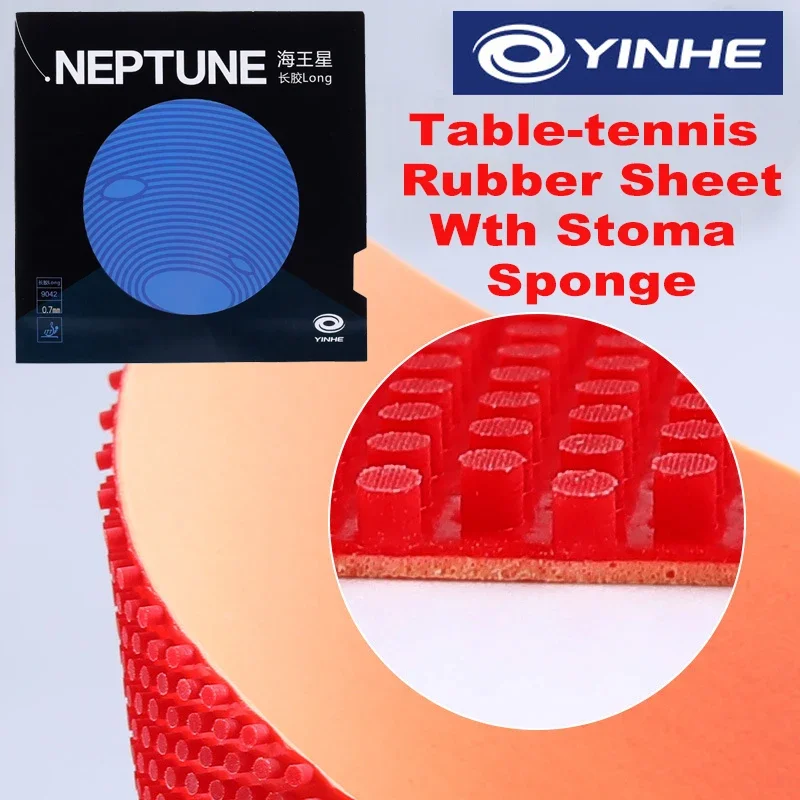 YINHE NEPTUNE 卓球ラバー ロングピンプルズ O - Table Tennis Rubber Anti Spin のレビューと価格