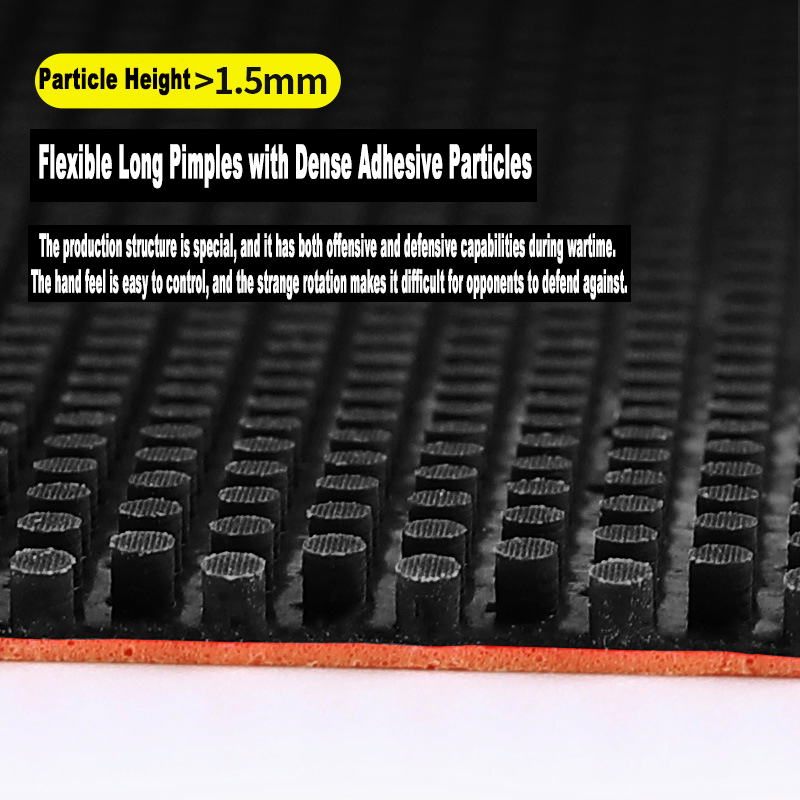YINHE NEPTUNE 卓球ラバー ロングピンプルズ O - Table Tennis Rubber Anti Spin のレビューと価格