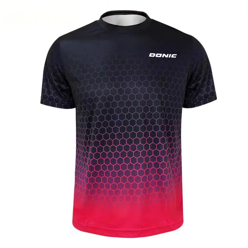 メンズ新作卓球Tシャツ、3Dプリント入り、夏用通気性バドミン - Table Tennis Shorts のレビューと価格