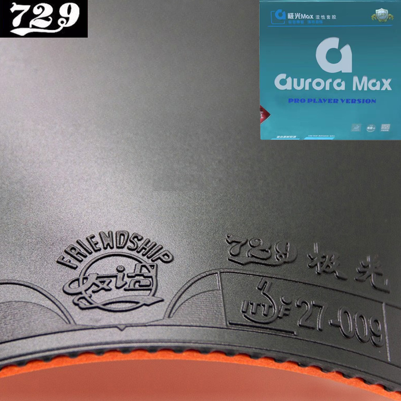 729 フレンドシップ オーロラ マックス 卓球ラバー ノン - Table Tennis Rubber のレビューと価格