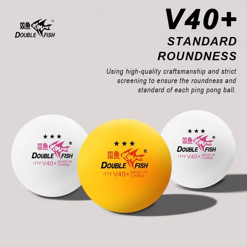 DOUBLE FISH 3 スター V40+ 30/50/1 - Table Tennis Game Pc のレビューと価格