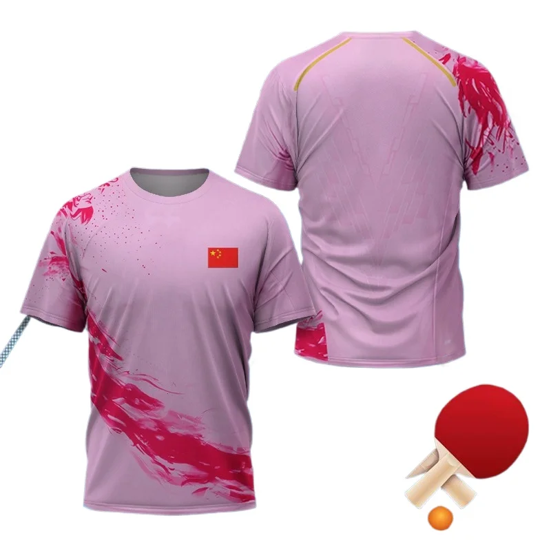 中国ドラゴン卓球グラフィック Tシャツ男性用衣類ファッション - Table Tennis Shorts のレビューと価格