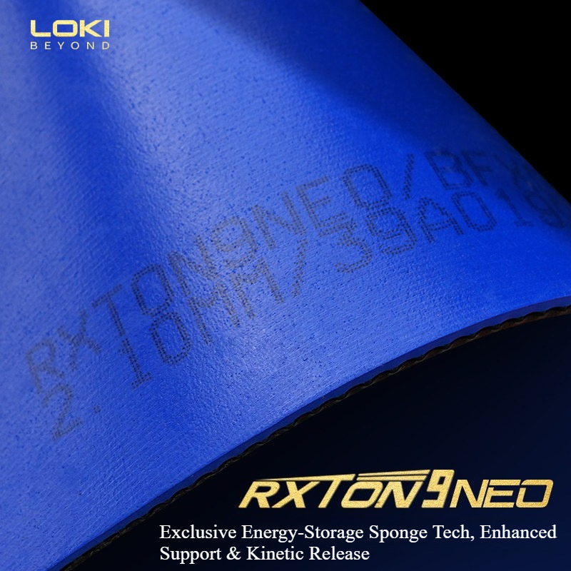 LOKI RXTON 9 NEO テーブルテニスラバーシート - Table Tennis Movie のレビューと価格
