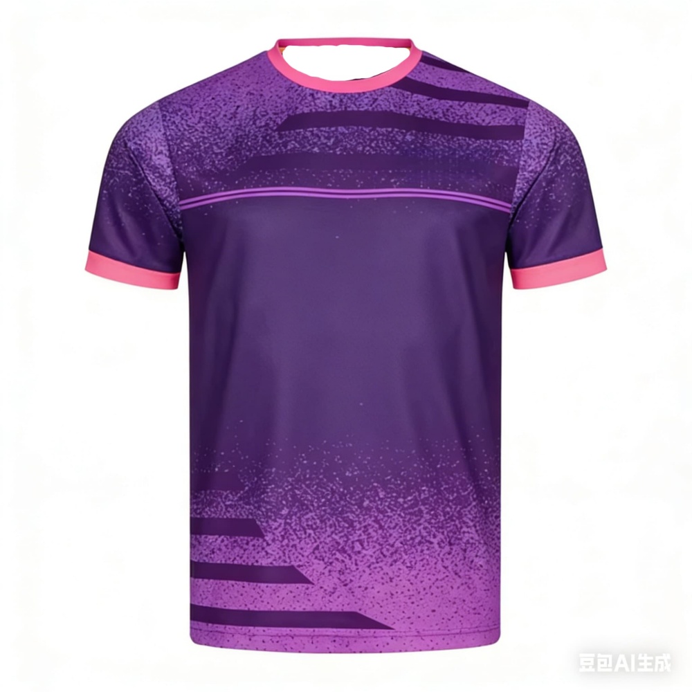 新しい男性卓球 Tシャツグラデーションパターンメンズ夏換気バ - Table Tennis Shorts のレビューと価格
