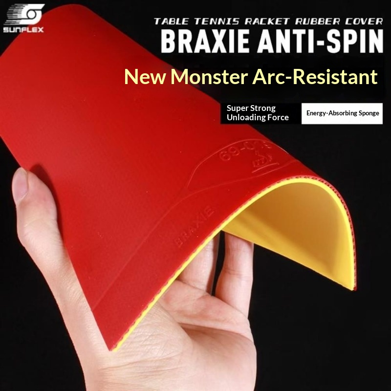 サンフレックス ブラクシー アンチスピン ITTF公認 卓球 - Table Tennis Rubber Anti Spin のレビューと価格