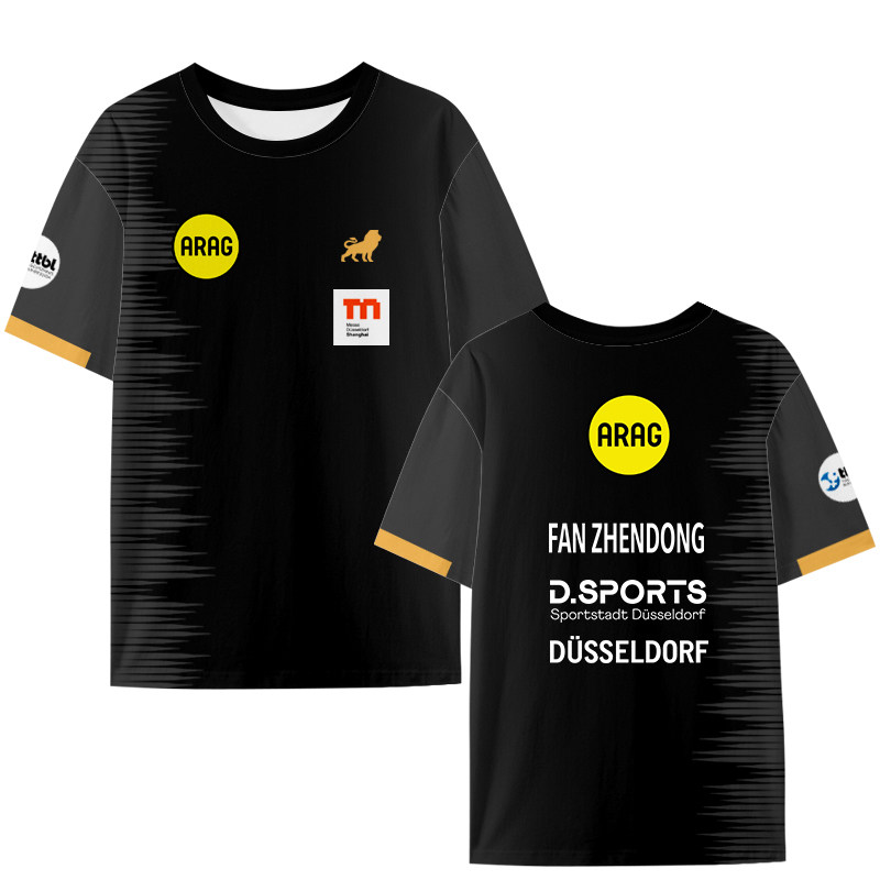 ファン用卓球ジャージ メンズ 半袖Tシャツ スポーツトレーニ - Table Tennis Drawing のレビューと価格