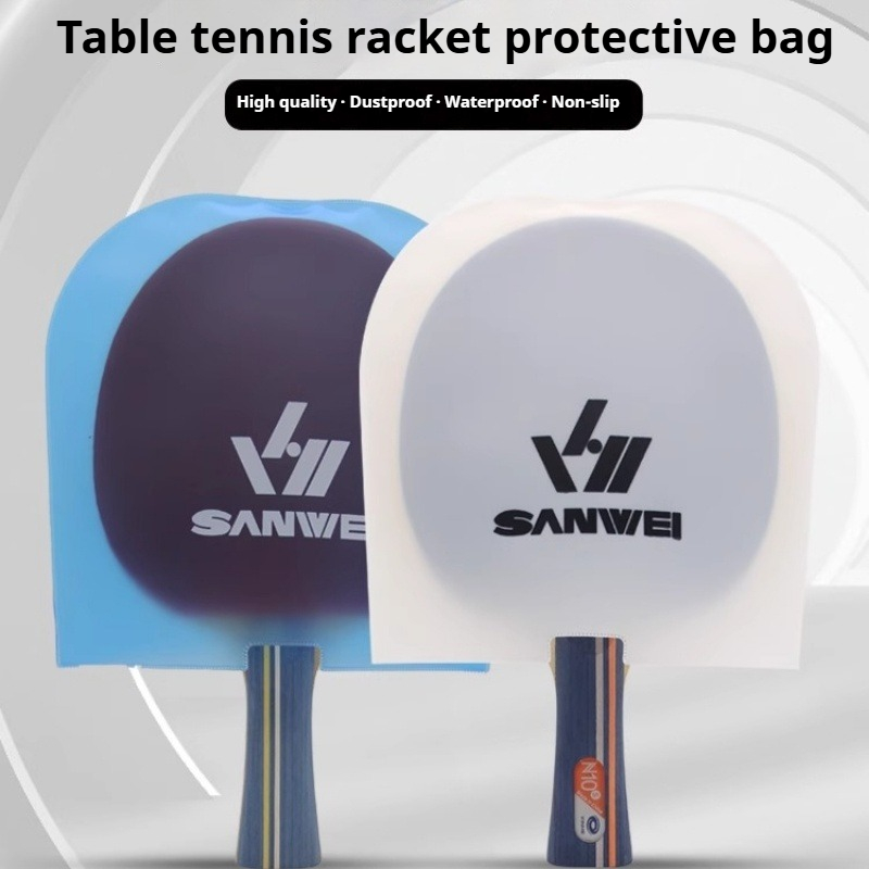 2 個卓球ラケットカバー再利用可能な防塵両面卓球バット保護フ - Table Tennis Hong Kong のレビューと価格